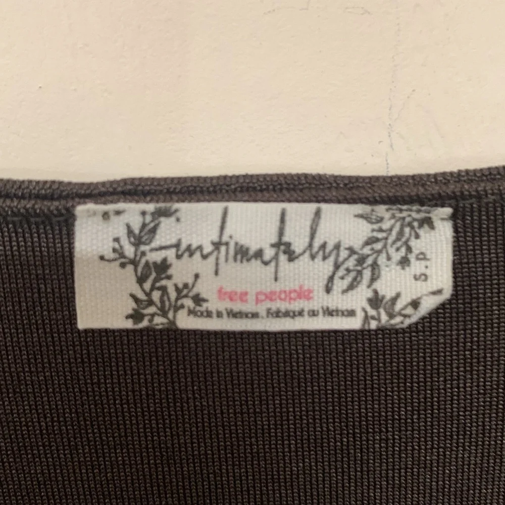 Free People intimatelyTurnt Bodysuit Women’s Size Small Dark Gray - Picture 3 of 10